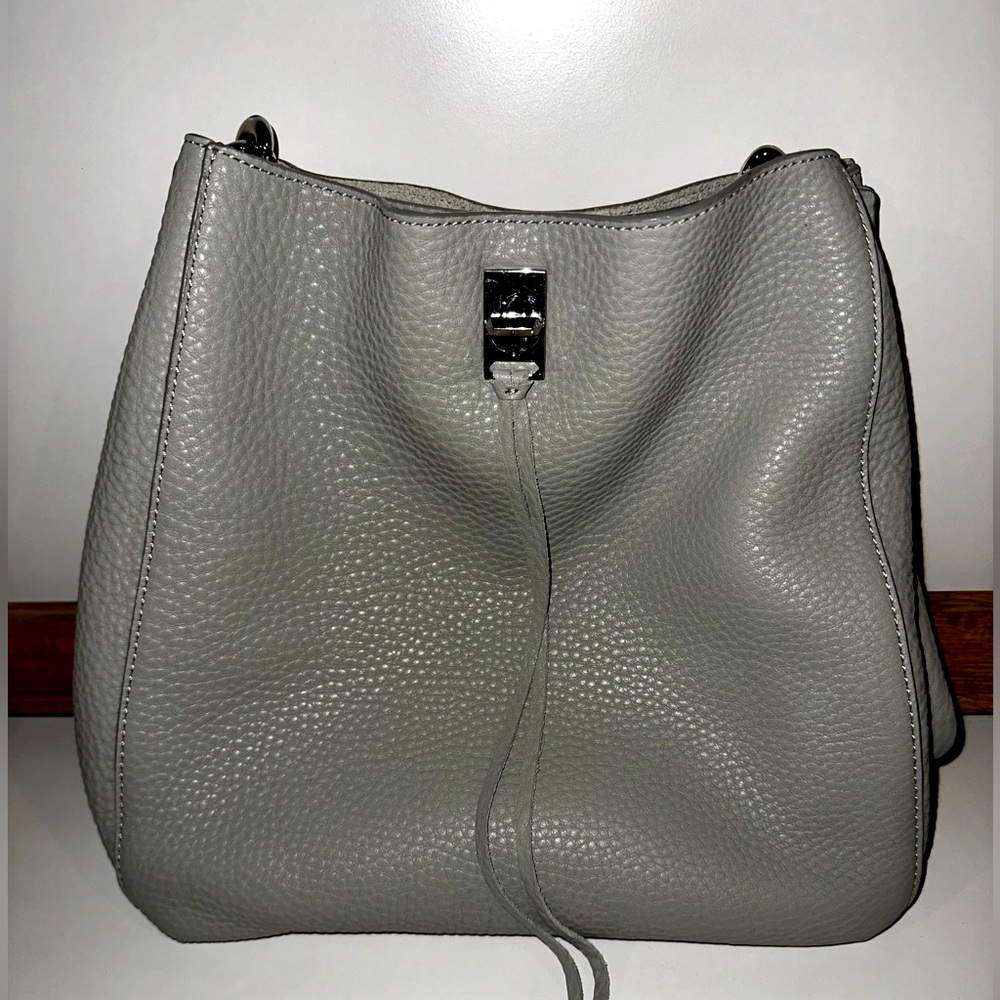 Rebecca Minkoff Slouchy Shoulder Bag in Grey